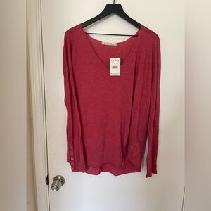 Free People Long Sleeve Tee
